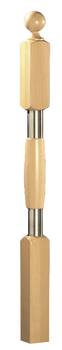 Bild: B618Unsere Holz-Edelstahlpfosten sind in allen Holzarten verfügbar und:
fein geschliffenlackiertauf Länge gefertigtsorgfältigste Holzauswahlin allen Holzarten verfügbarDurchmesser 80/80 mm