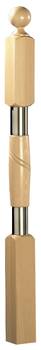 Bild: B621Unsere Holz-Edelstahlpfosten mit Kannelur sind in allen Holzarten verfügbar und:
fein geschliffenlackiertauf Länge gefertigtsorgfältigste Holzauswahlin allen Holzarten verfügbarDurchmesser 80/80 mm
