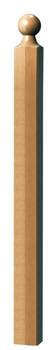 Bild: B639Unsere Holzpfosten sind in allen Holzarten verfügbar und:
fein geschliffenlackiertauf Länge gefertigtsorgfältigste Holzauswahlin allen Holzarten verfügbarDurchmesser 80/80 mm6-kant Pfosten