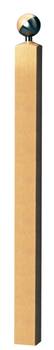 Bild: B643Unsere Holzpfosten sind in allen Holzarten verfügbar und:
fein geschliffenlackiertauf Länge gefertigtsorgfältigste Holzauswahlin allen Holzarten verfügbarDurchmesser 80/80 mm4-kant Pfostenmit halber Edelstahlkugel