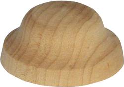 Bild: M957Abdeckkappen für Wangenschraubenabdeckung in den verschiedenen Holzarten gefertigt.