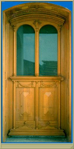 Bild: Haustüre-Fichte